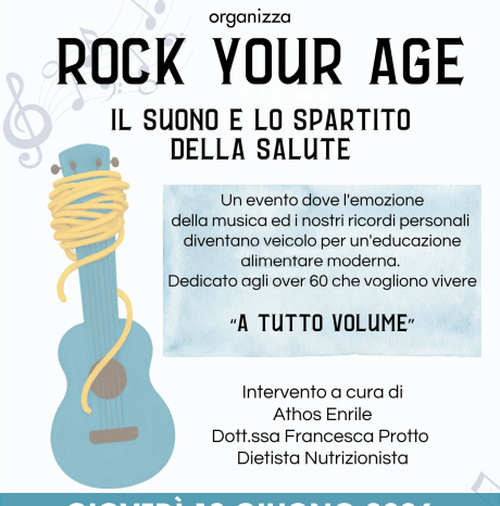  ROCK YOUR AGE - Giovedì 18 giugno